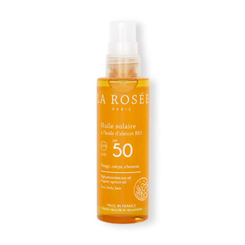 High protection sun oil Organic apricot oil